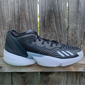 adidas Men's Black Gray Athletic Basketball Shoes